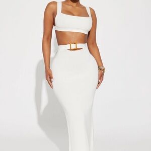 Leaving Now Skirt Set